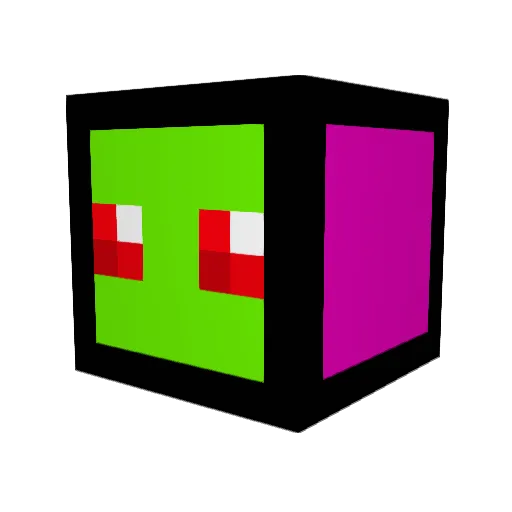Master_GEA Minecraft avatar head, 3D render