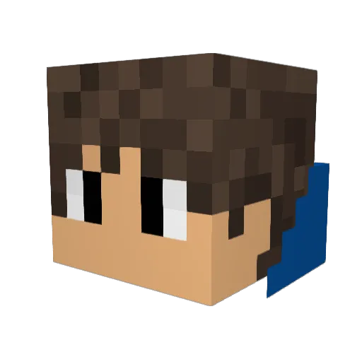 Master_Joe14 Minecraft avatar head, 3D render