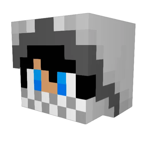 Master_Kenwab Minecraft avatar head, 3D render
