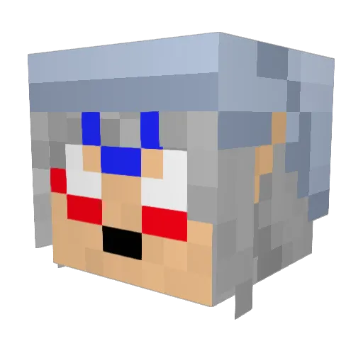 Master_Manan Minecraft avatar head, 3D render