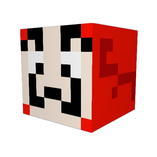 Master_Mates Minecraft avatar head, 3D render