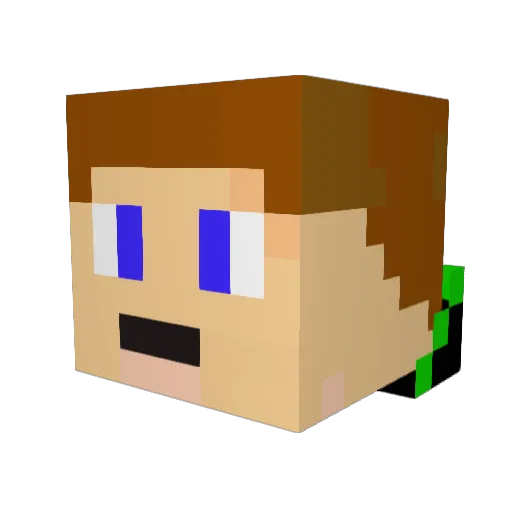 Master_N123 Minecraft avatar head, 3D render