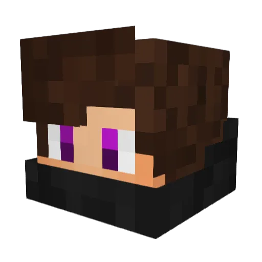 Master_Nathan Minecraft avatar head, 3D render