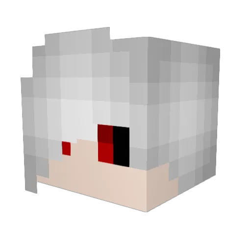 Master_Nuramon Minecraft avatar head, 3D render