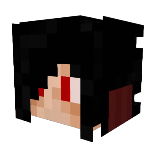 Master_Rayleigh Minecraft avatar head, 3D render