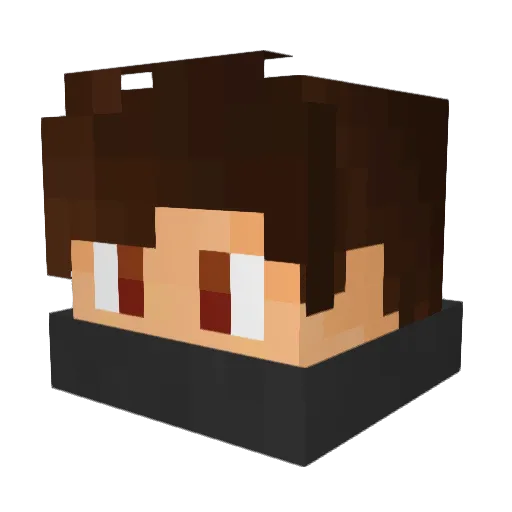 Master_SamXx Minecraft avatar head, 3D render