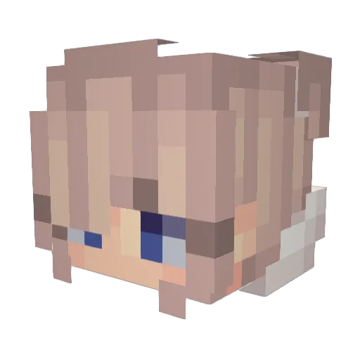 Master_Tini Minecraft avatar head, 3D render