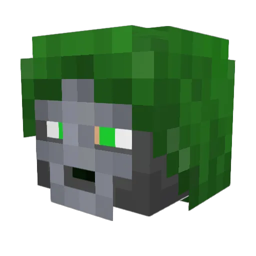 Master_nick11 Minecraft avatar head, 3D render