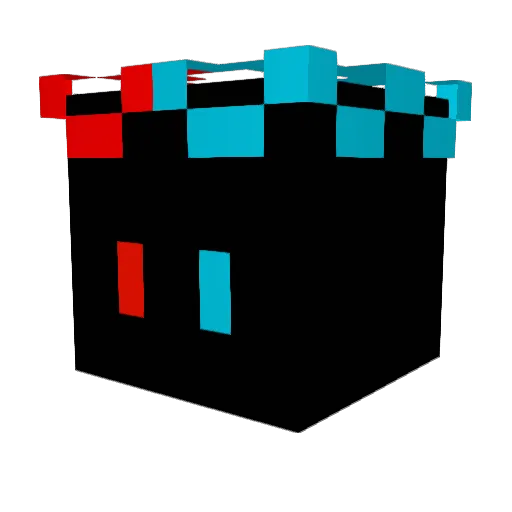 Master_of_Death Minecraft avatar head, 3D render