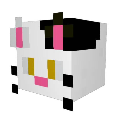 Master_oreo_1 Minecraft avatar head, 3D render