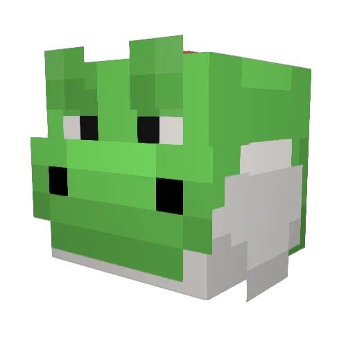 Masterboys911 Minecraft avatar head, 3D render
