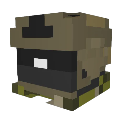 Masterchief1311 Minecraft avatar head, 3D render