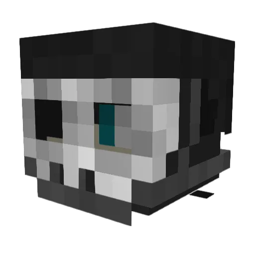 MasterchiefG6685 Minecraft avatar head, 3D render