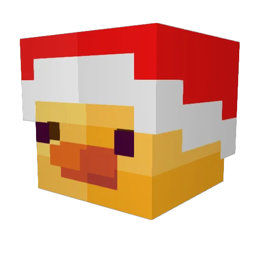 Masterclass57 Minecraft avatar head, 3D render