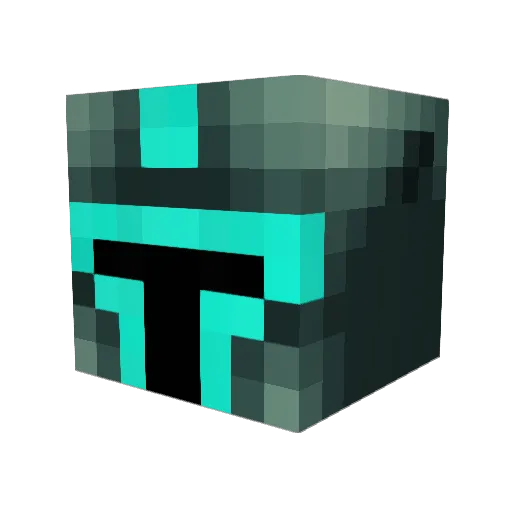 Masterful84 Minecraft avatar head, 3D render