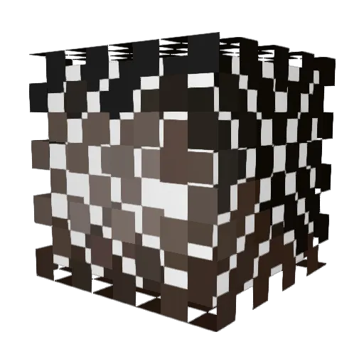 Mastermann200 Minecraft avatar head, 3D render