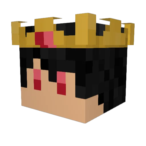 MastermindP Minecraft avatar head, 3D render