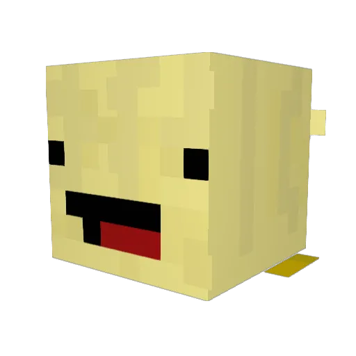 Masterminion1 Minecraft avatar head, 3D render