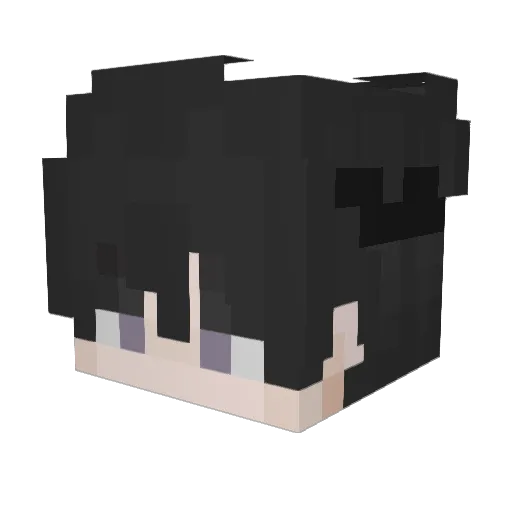 Masterskane16 Minecraft avatar head, 3D render