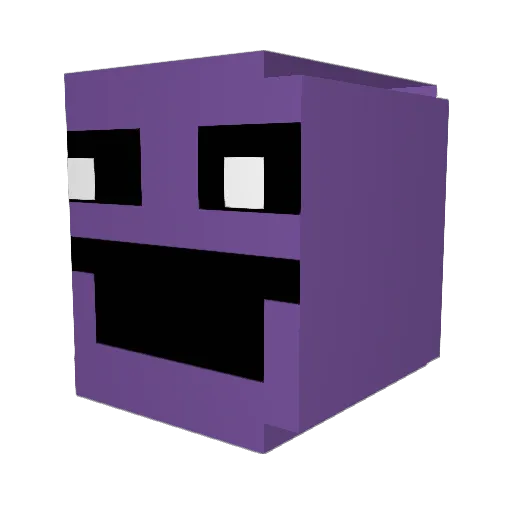 Masteryoda542 Minecraft avatar head, 3D render