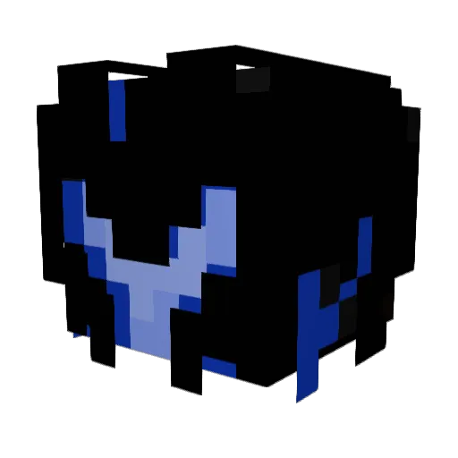 MastodonteT Minecraft avatar head, 3D render