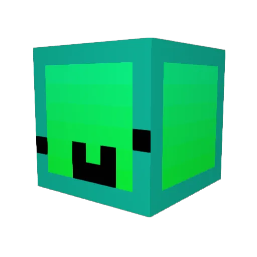 Masuzu9 Minecraft avatar head, 3D render