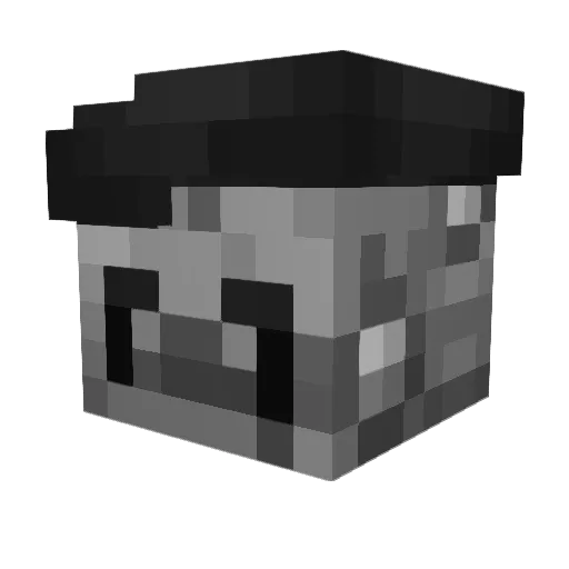 MaszekRomanC Minecraft avatar head, 3D render