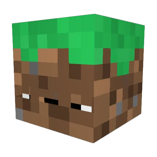 Mat0193 Minecraft avatar head, 3D render