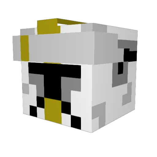 MatAttack17 Minecraft avatar head, 3D render