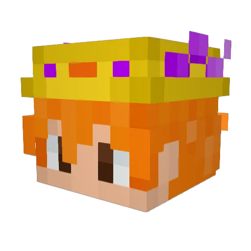 MatBonitao Minecraft avatar head, 3D render
