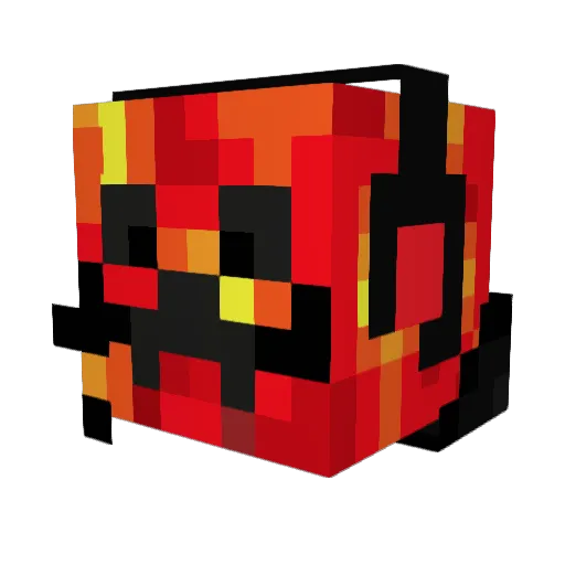 MatCat123 Minecraft avatar head, 3D render
