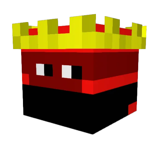 MatRefHan Minecraft avatar head, 3D render