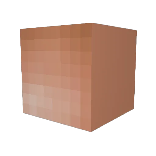 MatSoCool Minecraft avatar head, 3D render