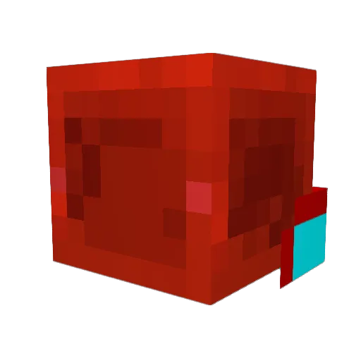 Mat_redston Minecraft avatar head, 3D render