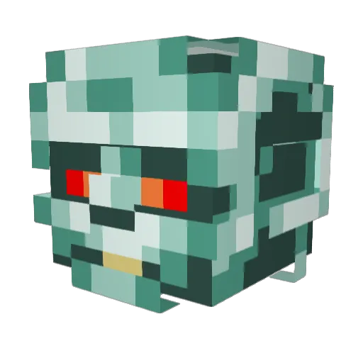 Mat_the_w123 Minecraft avatar head, 3D render