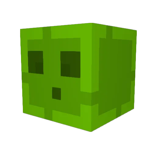 Matarzak Minecraft avatar head, 3D render