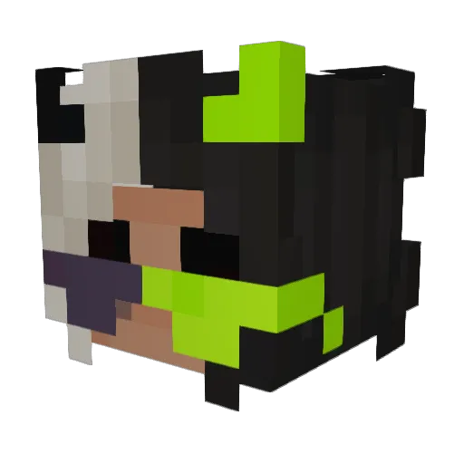 Mataz2019 Minecraft avatar head, 3D render