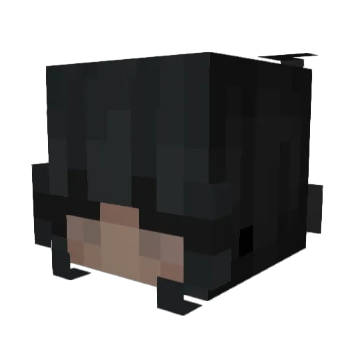 MatchaMxon Minecraft avatar head, 3D render