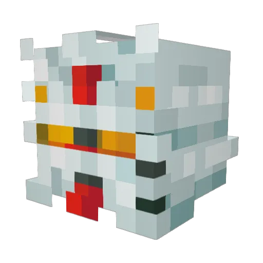 Matcha_Milkdud Minecraft avatar head, 3D render