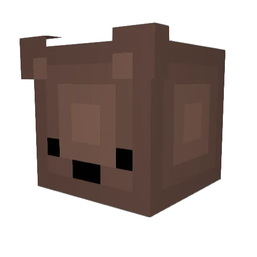 Matchan_minami Minecraft avatar head, 3D render