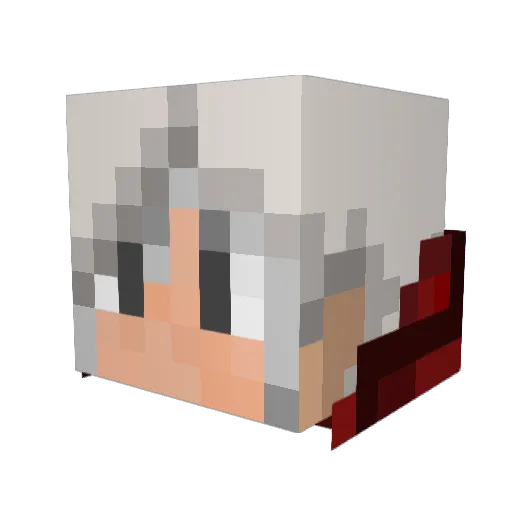 Matchburn321 Minecraft avatar head, 3D render
