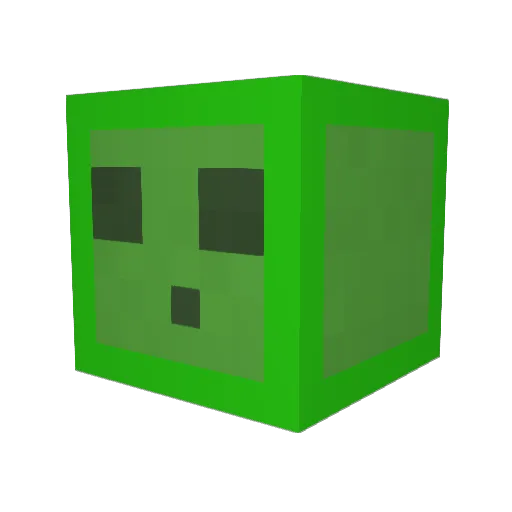 Matczi Minecraft avatar head, 3D render