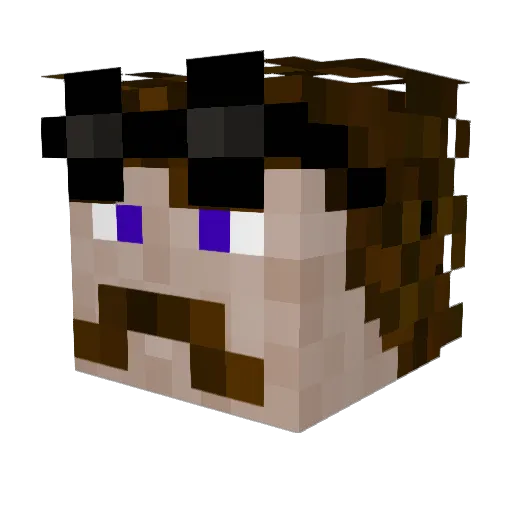Minecraft-Avatar von MateMarki: Kopf als 3D-Render