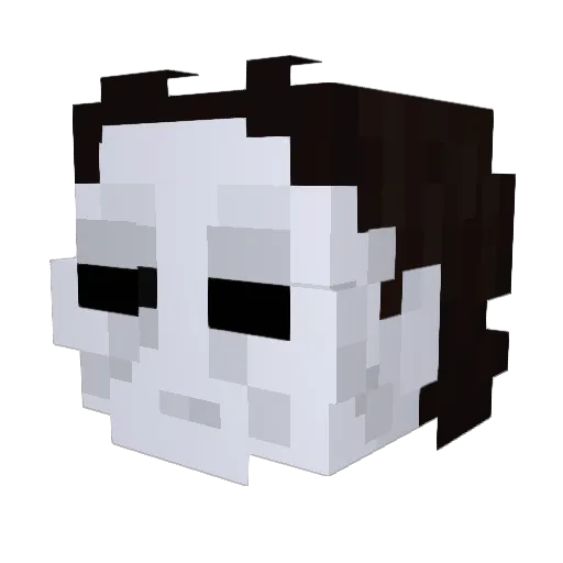 Mateiinho Minecraft avatar head, 3D render