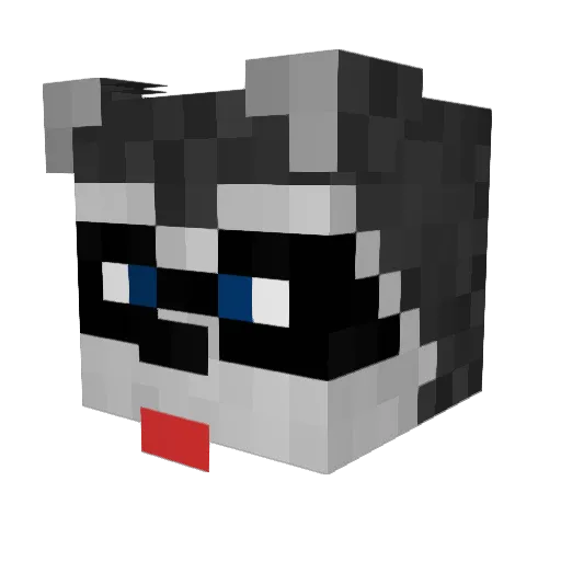 Matej472 Minecraft avatar head, 3D render