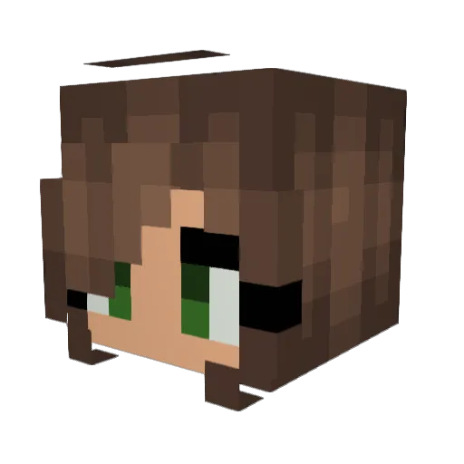 Matej932 Minecraft avatar head, 3D render