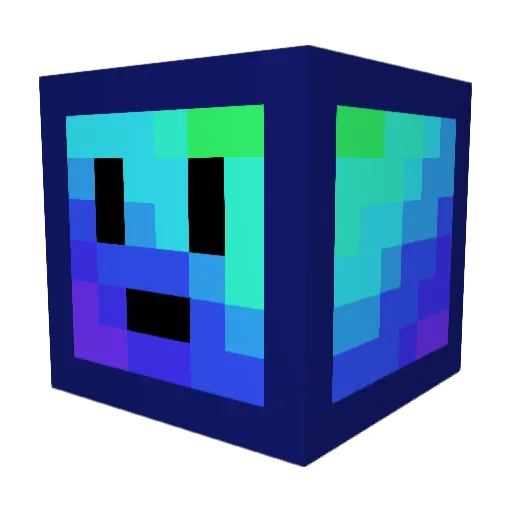 MatejFly Minecraft avatar head, 3D render