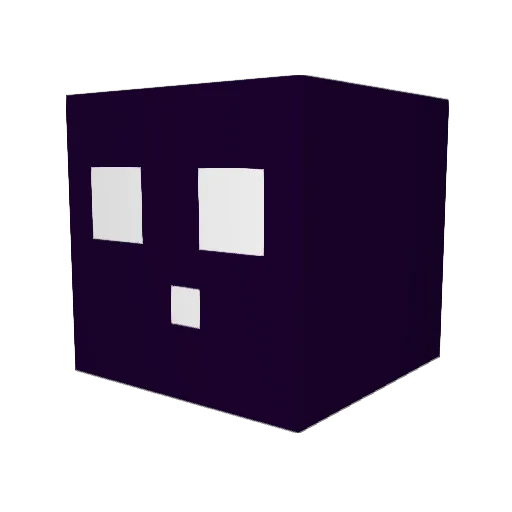 MateoGY Minecraft avatar head, 3D render