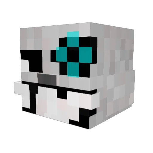 MateoGames159 Minecraft avatar head, 3D render