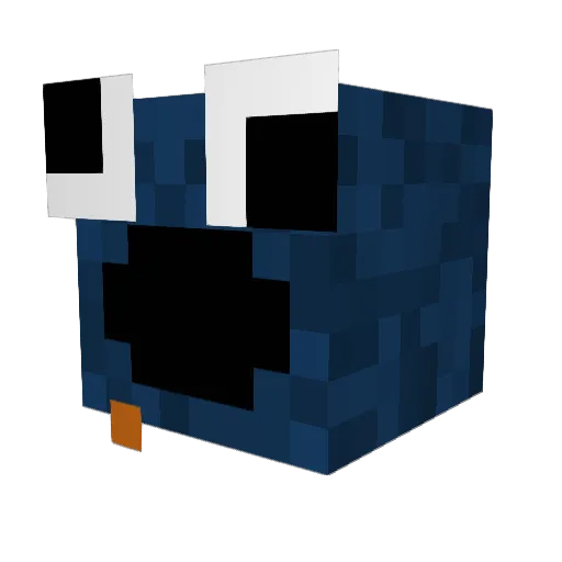 MateoGz04 Minecraft avatar head, 3D render